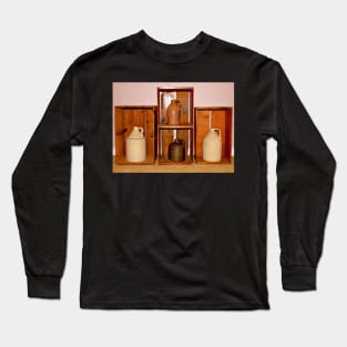 Vintage Jugs and Boxes Long Sleeve T-Shirt